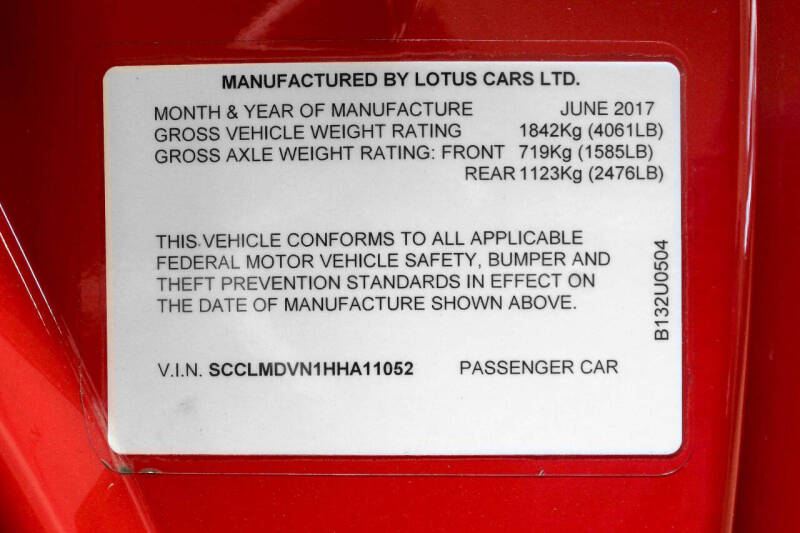 2017 Lotus Evora 400