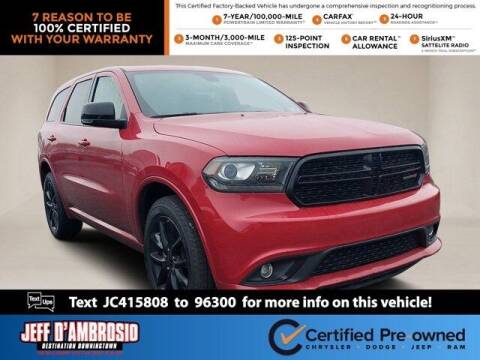 2018 Dodge Durango for sale at Jeff D'Ambrosio Auto Group in Downingtown PA