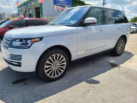 2016 Land Rover Range Rover for sale at INTERNATIONAL AUTO BROKERS INC in Hollywood FL