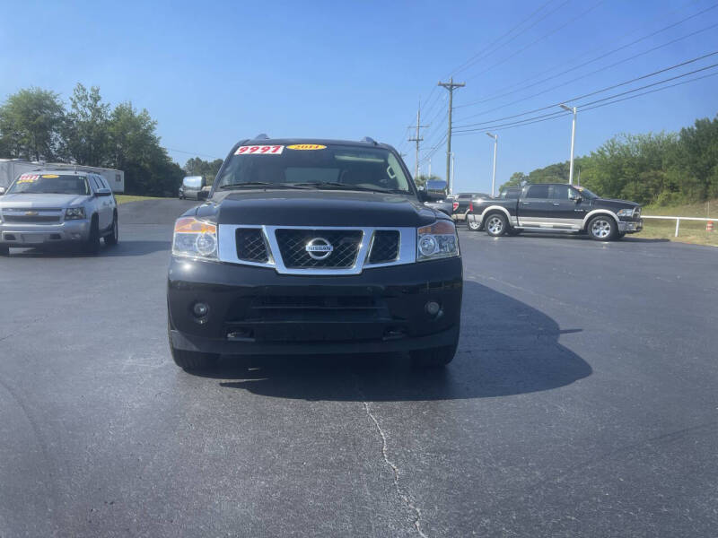 Used 2014 Nissan Armada Platinum with VIN 5N1AA0ND7EN608035 for sale in West Columbia, SC
