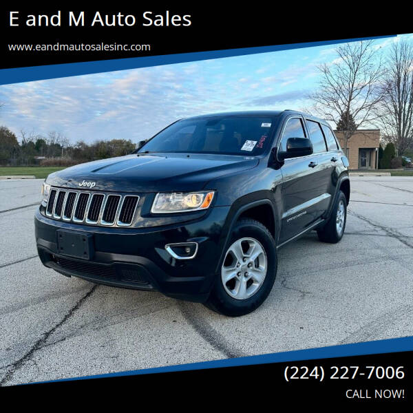 2016 Jeep Grand Cherokee for sale at E and M Auto Sales in Elgin IL