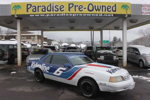 1987 Ford Thunderbird for sale at Paradise Pre-Owned Inc in New Castle PA
