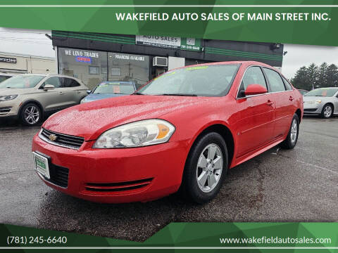 2009 Chevrolet Impala for sale at Wakefield Auto Sales of Main Street Inc. in Wakefield MA