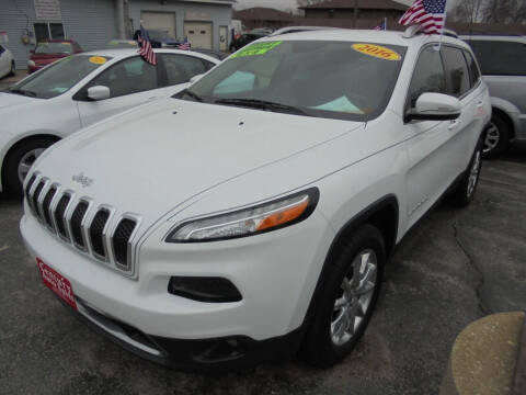 2016 Jeep Cherokee for sale at Century Auto Sales LLC in Appleton WI