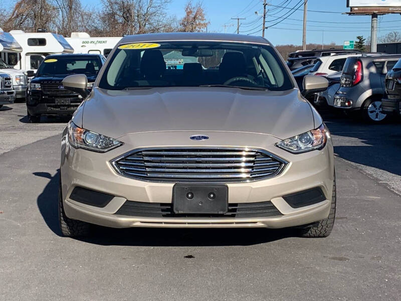 Used 2017 Ford Fusion Hybrid SE with VIN 3FA6P0LU6HR325774 for sale in Worcester, MA