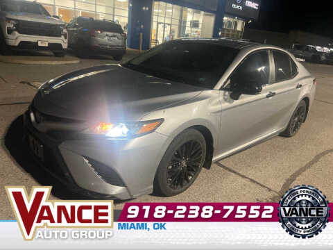 2019 Toyota Camry for sale at Vance Fleet Services in Guthrie OK
