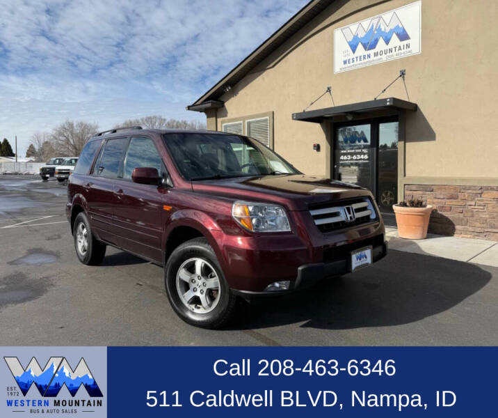 2008 Honda Pilot for sale at Western Mountain Bus & Auto Sales in Nampa ID