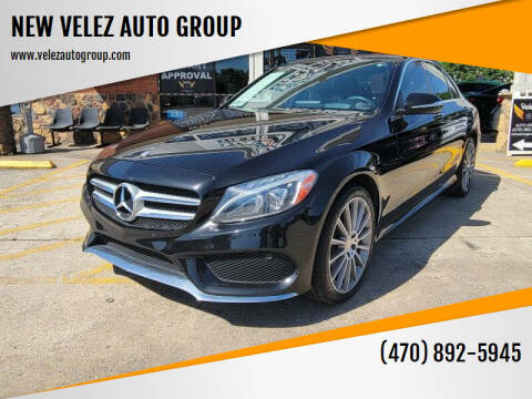 2015 Mercedes-Benz C-Class for sale at NEW VELEZ AUTO GROUP in Gainesville GA