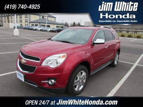 2015 Chevrolet Equinox for sale at The Credit Miracle Network Team at Jim White Honda in Maumee OH