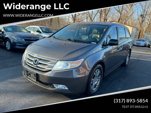 2013 Honda Odyssey for sale at Widerange LLC in Greenwood IN