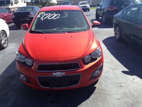 2013 Chevrolet Sonic for sale at EAGLE ONE AUTO SALES in Leesburg OH