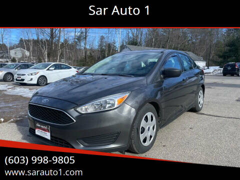 2016 Ford Focus for sale at Sar Auto 1 in Belmont NH
