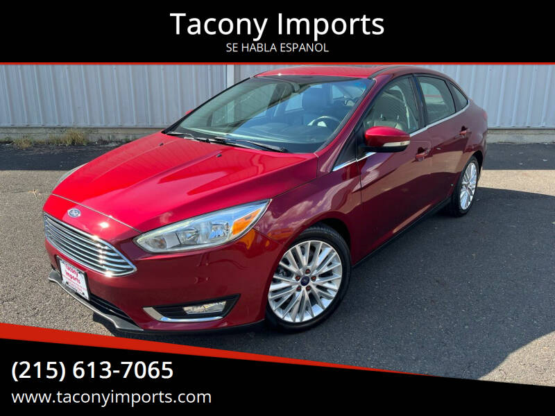 2017 Ford Focus for sale at Tacony Imports in Philadelphia PA