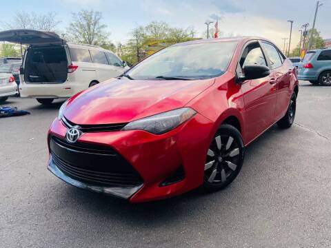 2017 Toyota Corolla for sale at FIRST CLASS AUTO in Arlington VA
