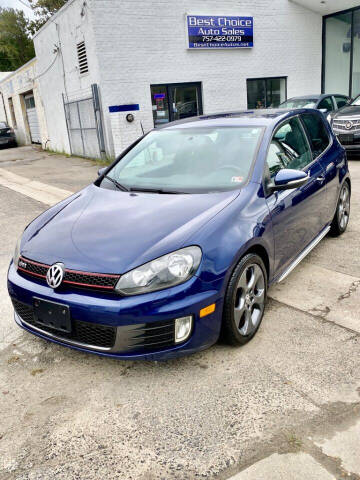2010 Volkswagen GTI for sale at Best Choice Auto Sales in Virginia Beach VA