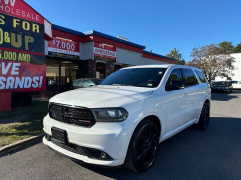 2017 Dodge Durango for sale at HW Auto Wholesale in Norfolk VA