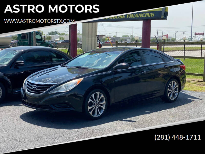 2012 Hyundai Sonata for sale at ASTRO MOTORS in Houston TX