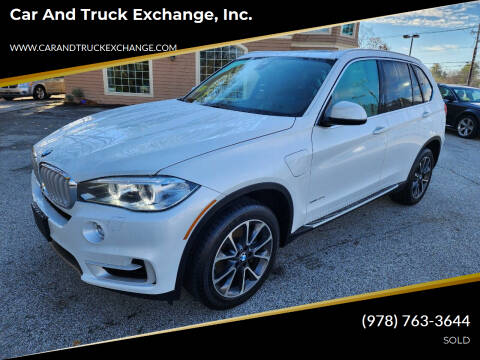 2016 BMW X5 for sale at Car and Truck Exchange, Inc. in Rowley MA