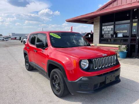 2018 Jeep Renegade for sale at Any Cars Inc in Grand Prairie TX