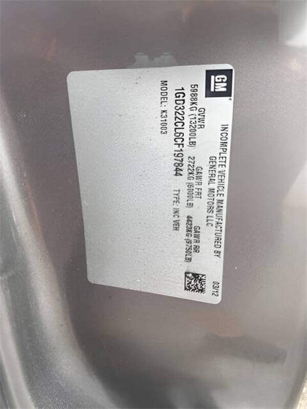 2012 GMC Sierra 3500HD CC