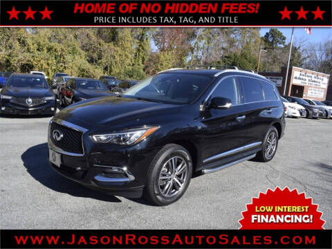 2019 Infiniti QX60 for sale at Jason Ross Auto Sales in Burlington NC