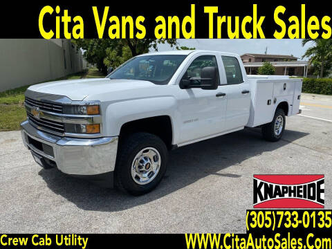 2015 CHEVROLET SILVERADO 2500 HD CHEW CAB UTILITY TRUCK for sale at Cita Auto Sales in Medley FL