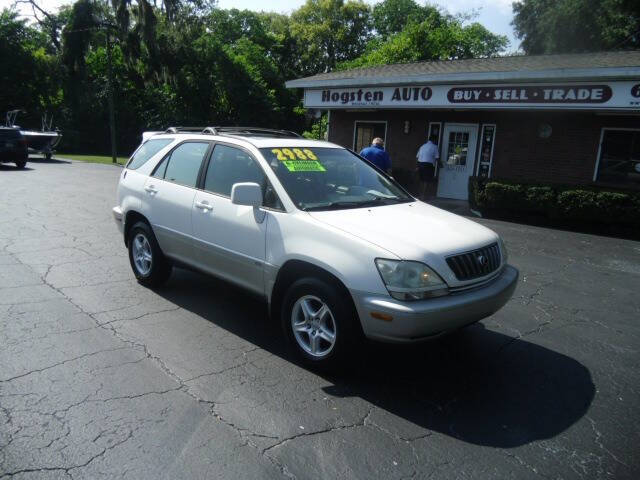 2001 Lexus RX 300 for sale at HOGSTEN AUTO WHOLESALE in Ocala FL