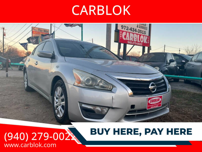 2013 Nissan Altima for sale at CARBLOK in Lewisville TX