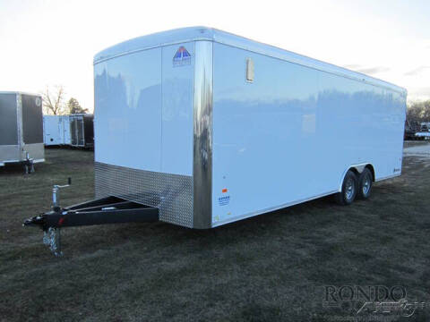 2025 Haul-About Enclosed Car Hauler LPD8524TA3 for sale at Rondo Truck & Trailer in Sycamore IL