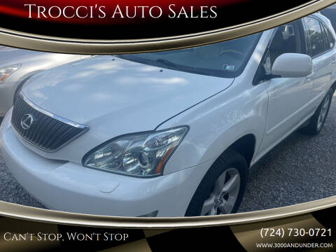 2005 Lexus RX 330 for sale at Trocci's Auto Sales in West Pittsburg PA