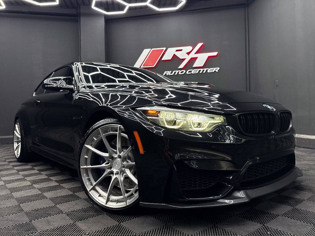 Black 2018 BMW M4 Base 2dr Coupe 1
