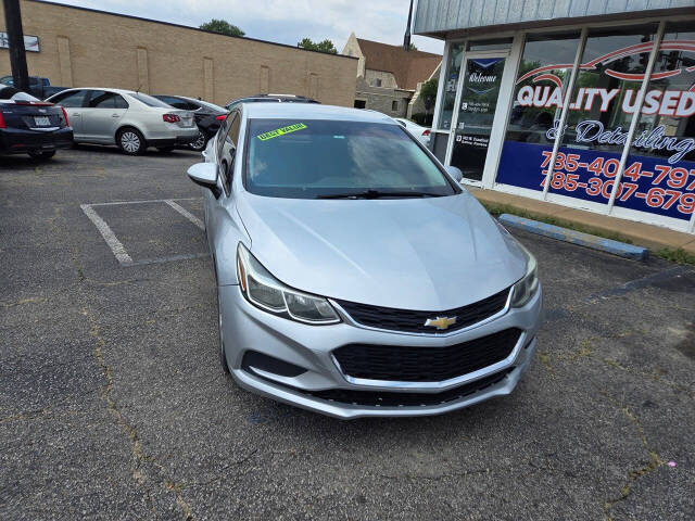 2016 Chevrolet Cruze for sale at QUALITY USED CARS LLC in Salina, KS