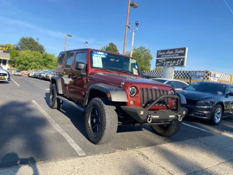 2008 Jeep Wrangler Unlimited for sale at Save Auto Sales in Sacramento CA