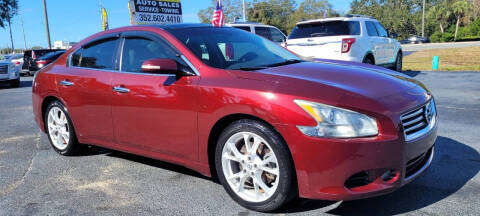 2013 Nissan Maxima for sale at King Motors Auto Sales LLC in Mount Dora FL