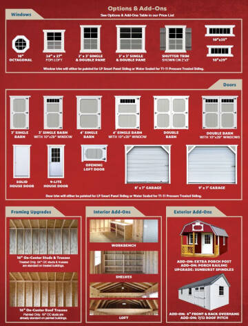 Backyard Outfitters USA.com Portable Buildings