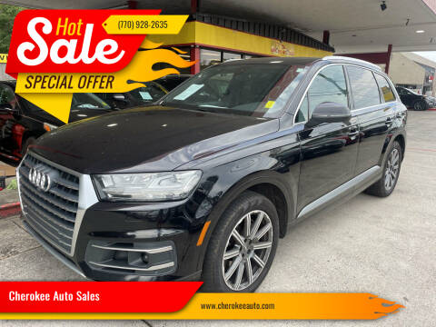 2017 Audi Q7 for sale at Cherokee Auto Sales in Acworth GA