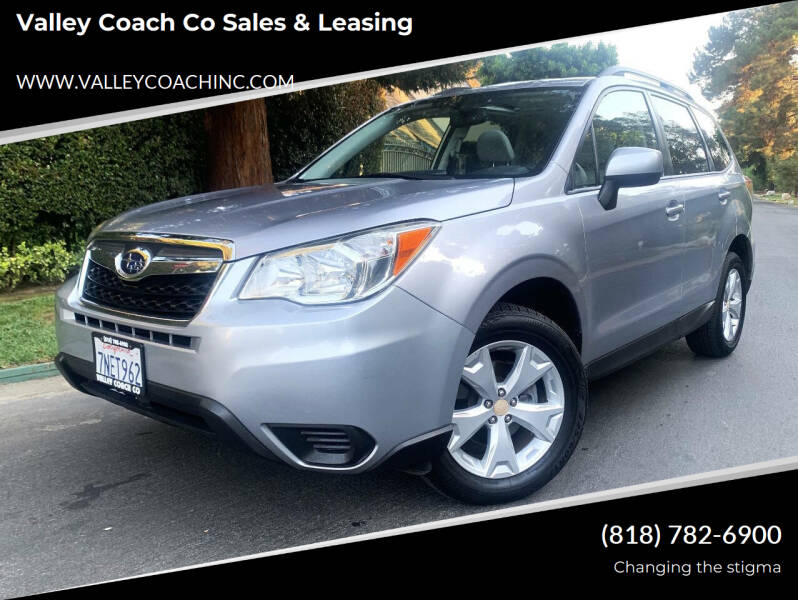 2016 Subaru Forester for sale at Valley Coach Co Sales & Leasing in Van Nuys CA