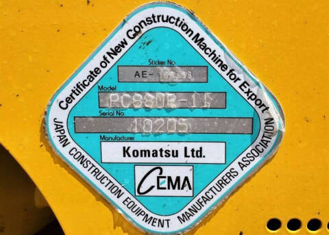 2021 Komatsu PC88MR-11