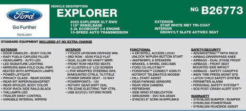 2022 Ford Explorer XLT