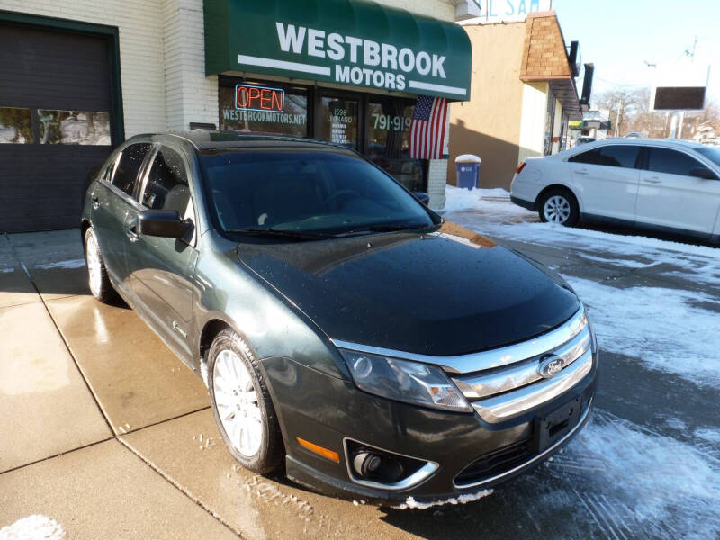 2010 Ford Fusion Hybrid for sale at Westbrook Motors in Grand Rapids MI