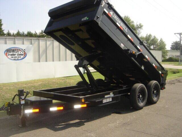 2022 83 X 14 IRON BULL DUMP for sale at Midwest Trailer Sales & Service in Agra KS