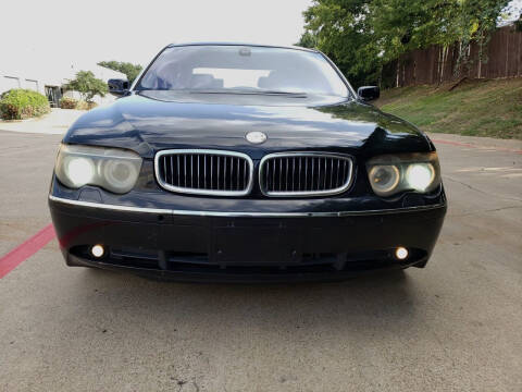 2005 BMW 7 Series for sale at Dynasty Auto in Dallas TX
