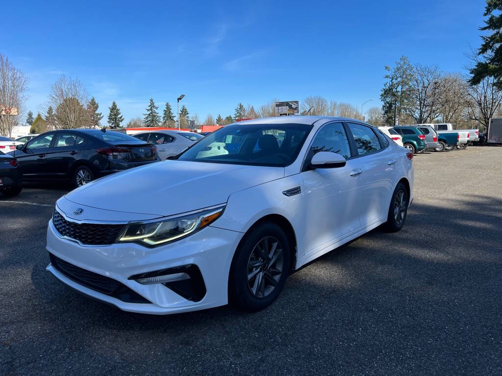 2020 Kia Optima for sale at PLATINUM AUTO SALES INC in Lacey, WA