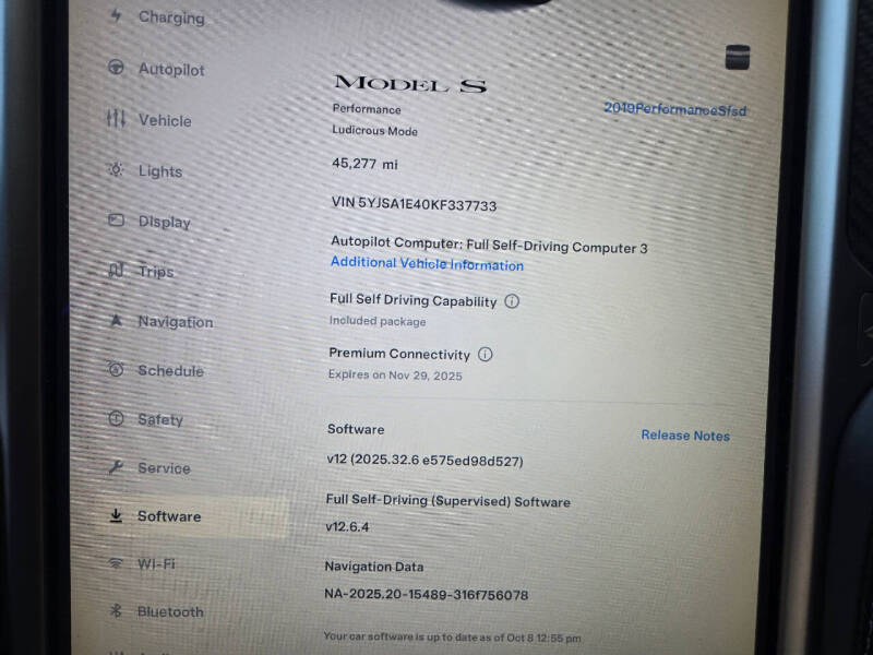 2019 Tesla Model S Performance