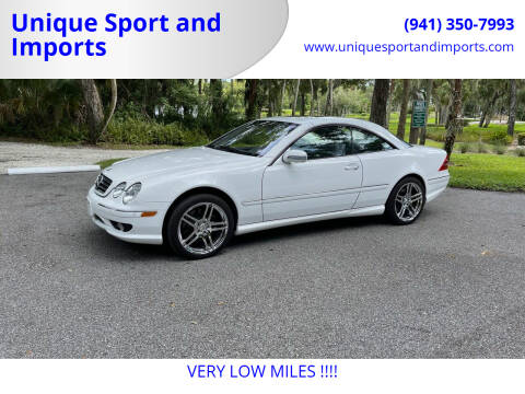 2001 Mercedes-Benz CL-Class for sale at Unique Sport and Imports in Sarasota FL