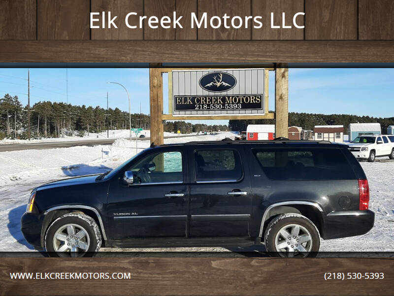 2012 GMC Yukon XL for sale at Elk Creek Motors LLC in Park Rapids MN