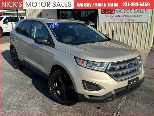 2018 Ford Edge for sale at Nick's Motor Sales in Kalkaska MI