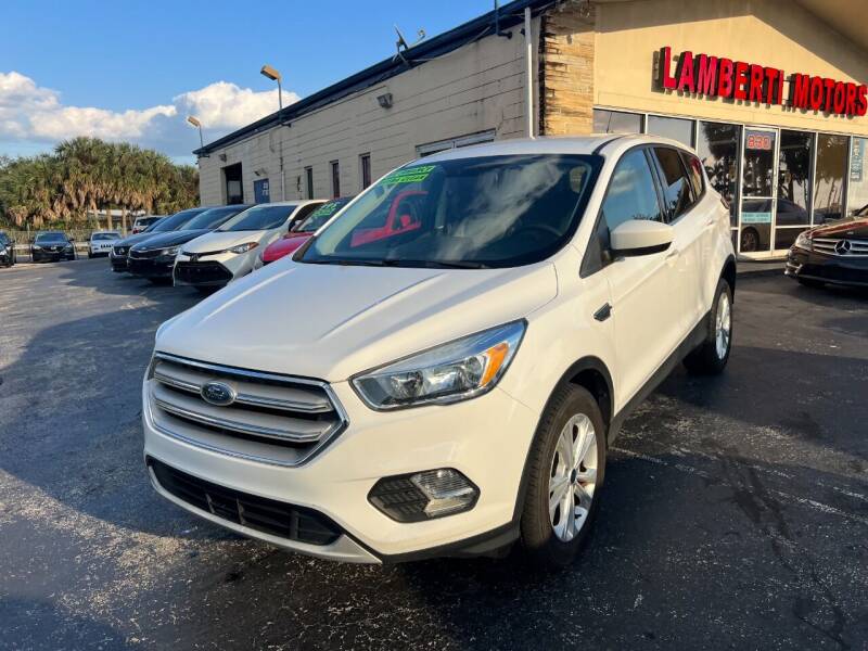 2019 Ford Escape for sale at Lamberti Auto Collection in Plantation FL