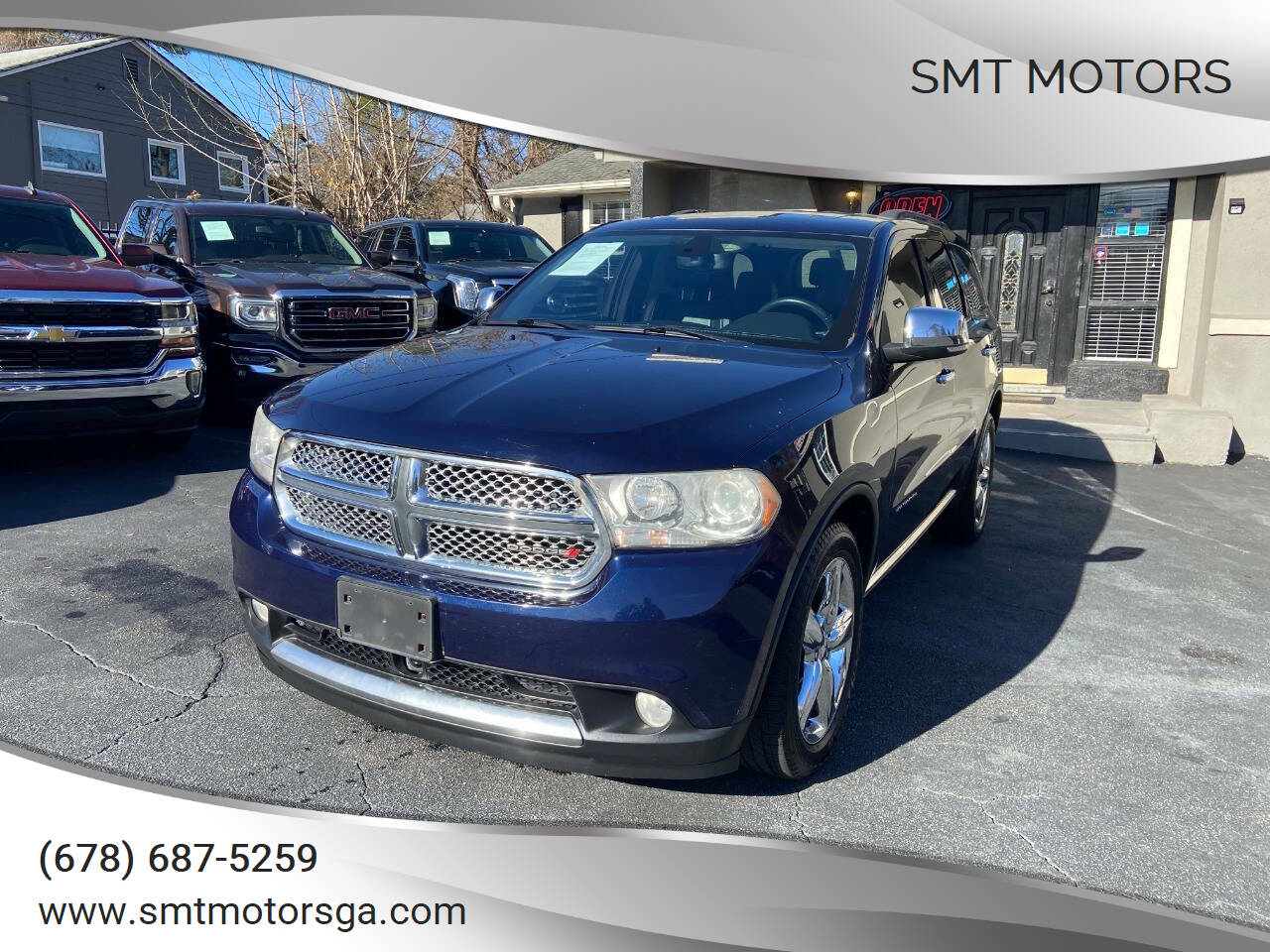 Dk. Blue 2012 Dodge Durango Citadel AWD Citadel 4dr SUV 1