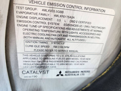 2004 Mitsubishi Diamante LS